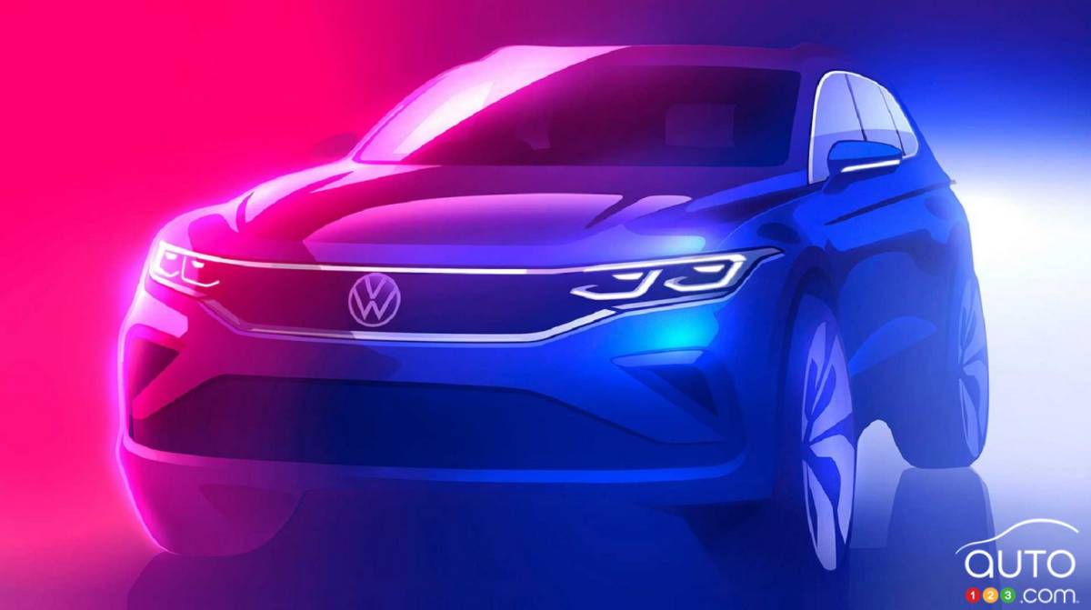 Une mise à jour pour le Volkswagen Tiguan en 2022